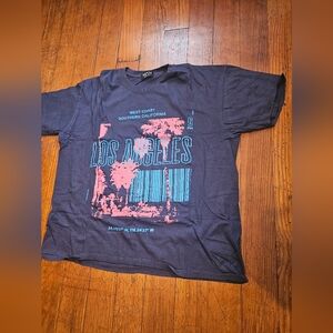 Navy Blue Graphic T-Shirt